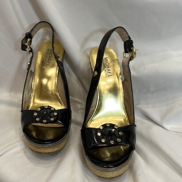 MICHAEL Michael Kors Shoes - MICHAEL Michael Kors Open Toe Wedge Women's Shoes size 7M
